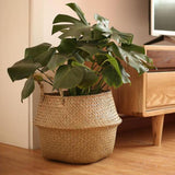 Seagrass Wicker Basket - Cozy Nursery