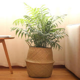 Seagrass Wicker Basket - Cozy Nursery