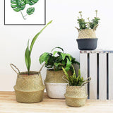 Seagrass Wicker Basket - Cozy Nursery
