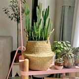 Seagrass Wicker Basket - Cozy Nursery