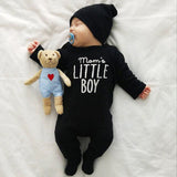 Black Boys Romper - Cozy Nursery
