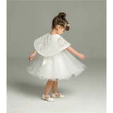 Baby Girl Dress For Birthday & Wedding 2pcs/set - Cozy Nursery