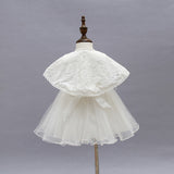 Baby Girl Dress For Birthday & Wedding 2pcs/set - Cozy Nursery