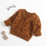 Hand Knitted Pompom Sweater