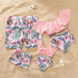 Matching Family Ruffle Swimsuit - Cozy Nursery