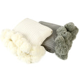 Cotton Pompom Blanket - Cozy Nursery