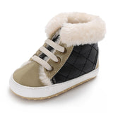 Baby Plaid Winter Boots