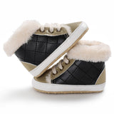 Baby Plaid Winter Boots