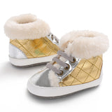 Baby Plaid Winter Boots