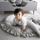 Baby Round Padded Play Mat - Cozy Nursery