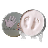 Baby Handprint Footprint Keepsake - Cozy Nursery