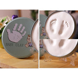 Baby Handprint Footprint Keepsake - Cozy Nursery