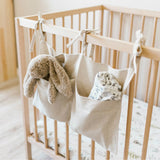Crib Fabric Organizer - Cozy Nursery