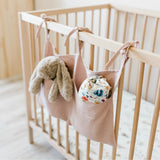 Crib Fabric Organizer - Cozy Nursery