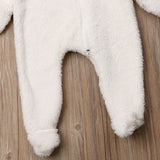 Ear Hooded Baby Romper - Cozy Nursery