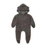 Ear Hooded Baby Romper - Cozy Nursery