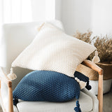 Nordic Cushion Cover with Tassels 45x45 - Cozy Nursery