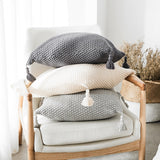 Nordic Cushion Cover with Tassels 45x45 - Cozy Nursery