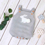 Baby Sleeveless Rabbit Romper - Cozy Nursery