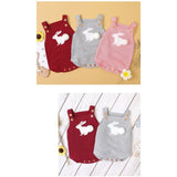 Baby Sleeveless Rabbit Romper - Cozy Nursery