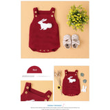 Baby Sleeveless Rabbit Romper - Cozy Nursery