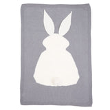 Rabbit Baby Blanket - Cozy Nursery