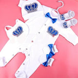 Rhinestone Crown Romper