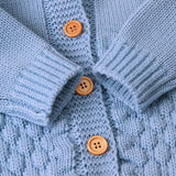 Baby Cotton Romper With Ears - Cozy Nursery