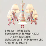 Pegasus Kids Chandelier - Cozy Nursery