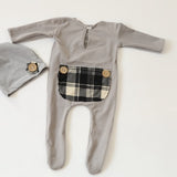 Handmade Newborn Photo Props Romper and Hat