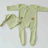 Handmade Newborn Photo Props Romper and Hat