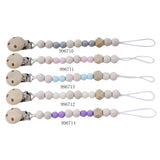 Wooden Baby Chain Pacifier - Cozy Nursery