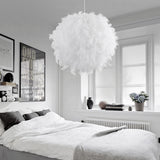 Feather Ceiling Hanging Lamp