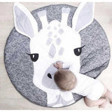 Zoo Animals Play Mat - Cozy Nursery
