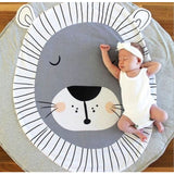 Zoo Animals Play Mat - Cozy Nursery