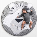 Zoo Animals Play Mat - Cozy Nursery