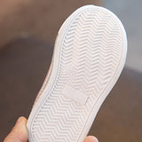 Bow Sequin Crib Shoes - Cozy Nursery