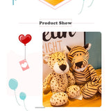 Baby Jungle Animals Plush Toys - Cozy Nursery