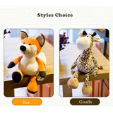 Baby Jungle Animals Plush Toys - Cozy Nursery