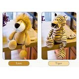Baby Jungle Animals Plush Toys - Cozy Nursery