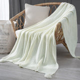 Thread Blanket with Tassel - Cozy Nursery