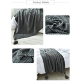 Thread Blanket with Tassel - Cozy Nursery
