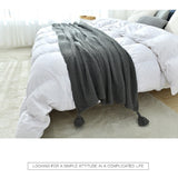 Thread Blanket with Tassel - Cozy Nursery