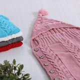 Baby Winter wrap with  tassel - Cozy Nursery