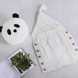 Baby Winter wrap with  tassel - Cozy Nursery
