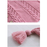 Baby Winter wrap with  tassel - Cozy Nursery
