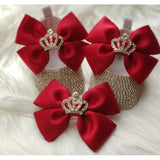 Newborn Bow Crystal Shoes - Cozy Nursery
