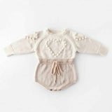 Baby Girl Knitted Jumpsuit