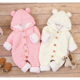 Bear Ear Hood Romper