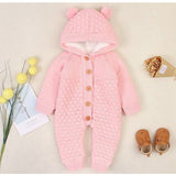 Bear Ear Hood Romper